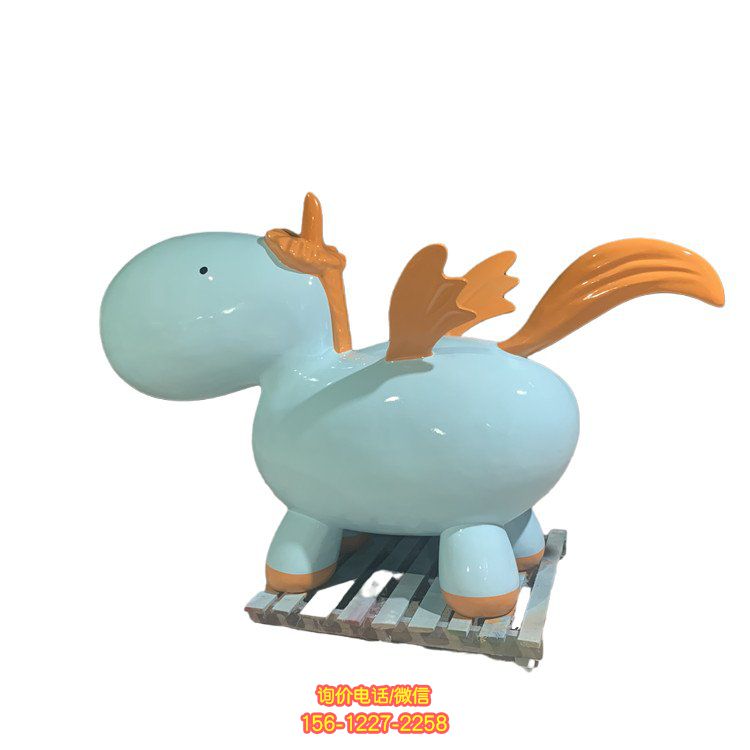 玻璃鋼卡通玩偶雕塑，裝點(diǎn)園林幼兒園