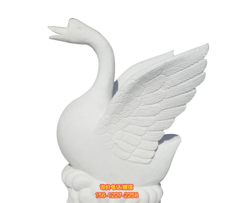 天鵝雕塑-公園玻璃鋼展翅高飛的天鵝雕塑 天鵝雕塑-公園玻璃鋼展翅高飛的天鵝雕塑