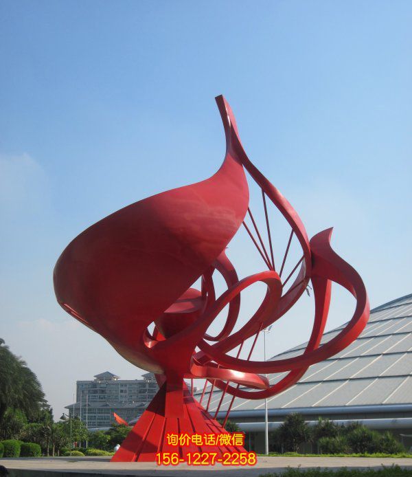 抽象花朵廣場不銹鋼創(chuàng)意想個性花朵雕塑 抽象花朵廣場不銹鋼創(chuàng)意想個性花朵雕塑