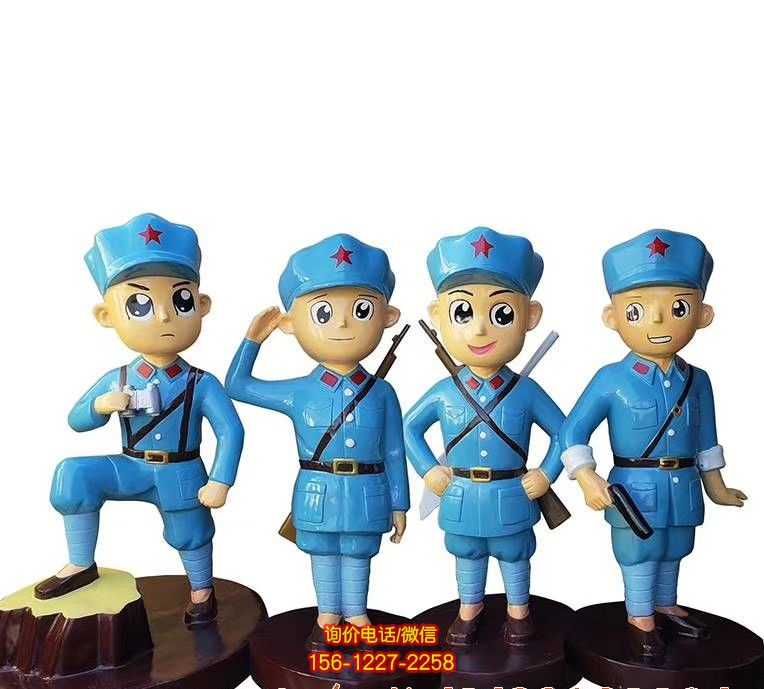 玻璃鋼卡通仿真人物玩偶室內(nèi)裝飾品美陳擺件解放軍雕塑 玻璃鋼卡通仿真人物玩偶室內(nèi)裝飾品美陳擺件解放軍雕塑
