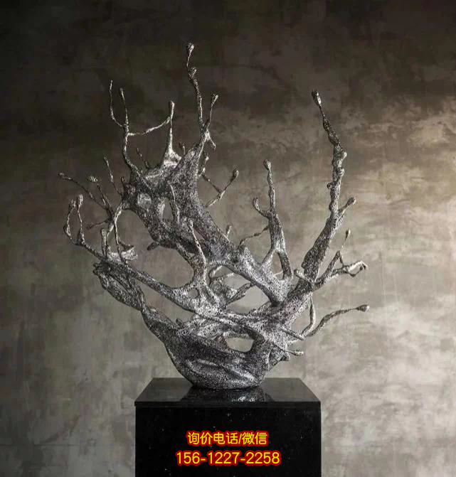 室內廣場不銹鋼抽象藝術景觀雕塑 室內廣場不銹鋼抽象藝術景觀雕塑