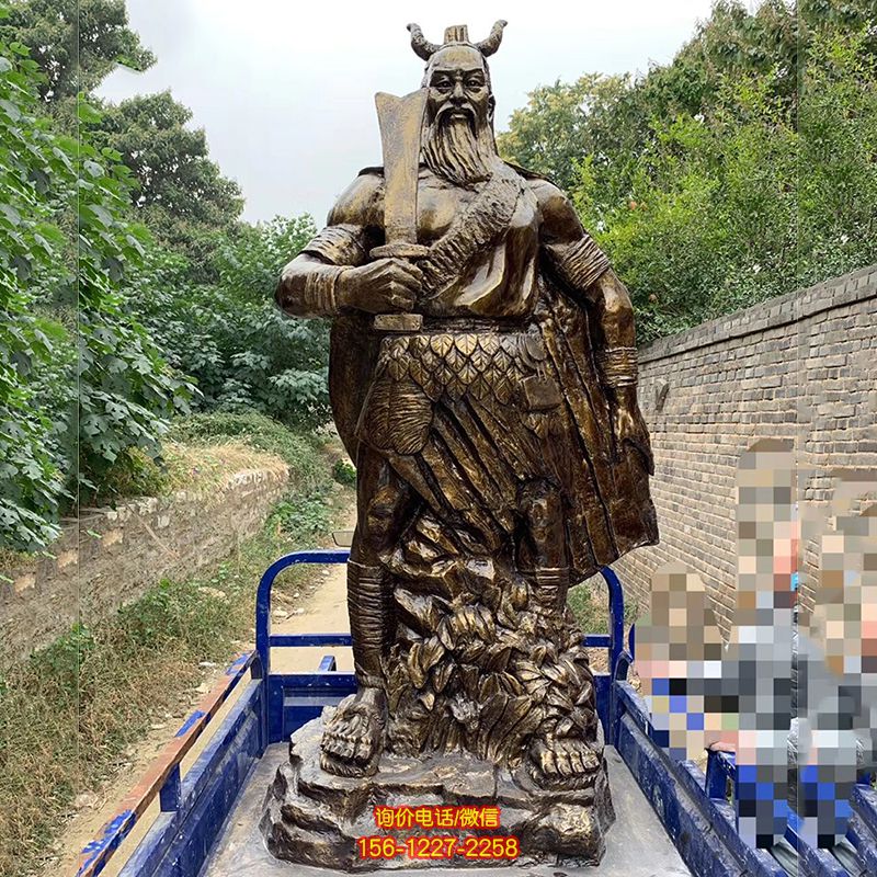 公園廣場(chǎng)擺放鑄造玻璃鋼仿銅炎帝神農(nóng)氏雕塑 公園廣場(chǎng)擺放鑄造玻璃鋼仿銅炎帝神農(nóng)氏雕塑