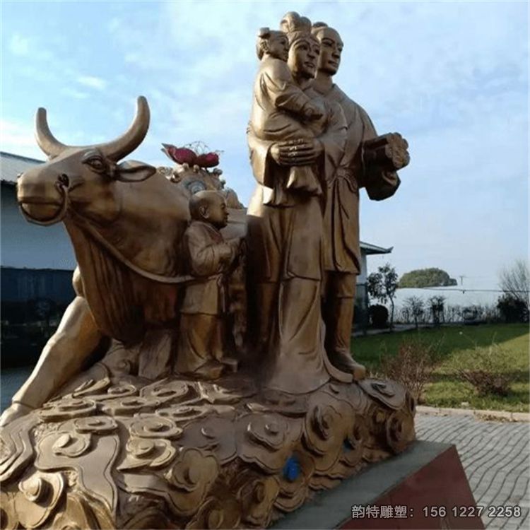 牛郎織女雕塑01 牛郎織女雕塑01