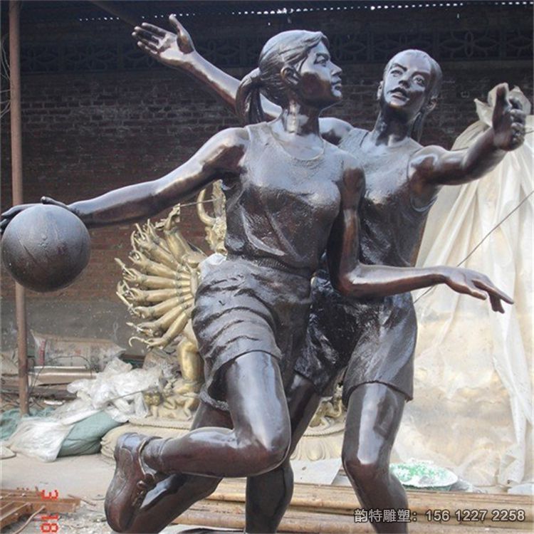 打籃球雕塑03 打籃球雕塑03