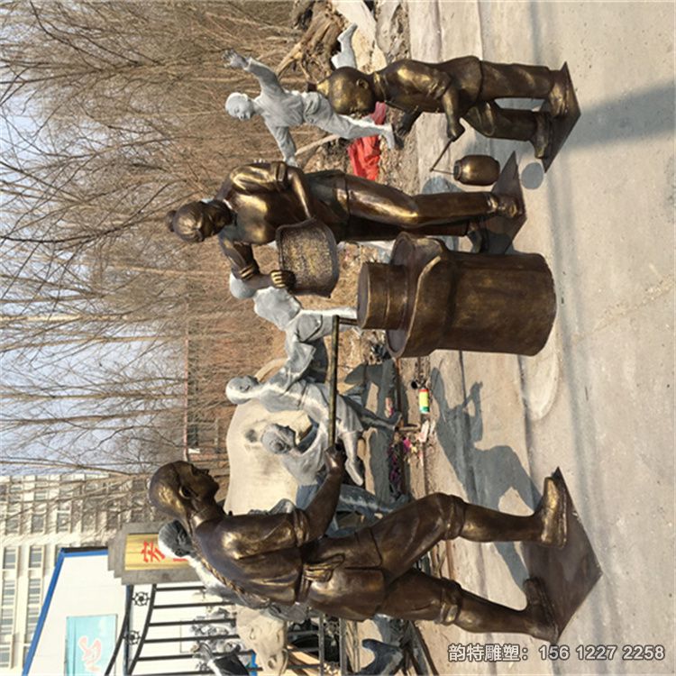 推磨子雕塑17 推磨子雕塑17