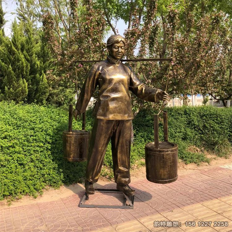 打水雕塑13 打水雕塑13