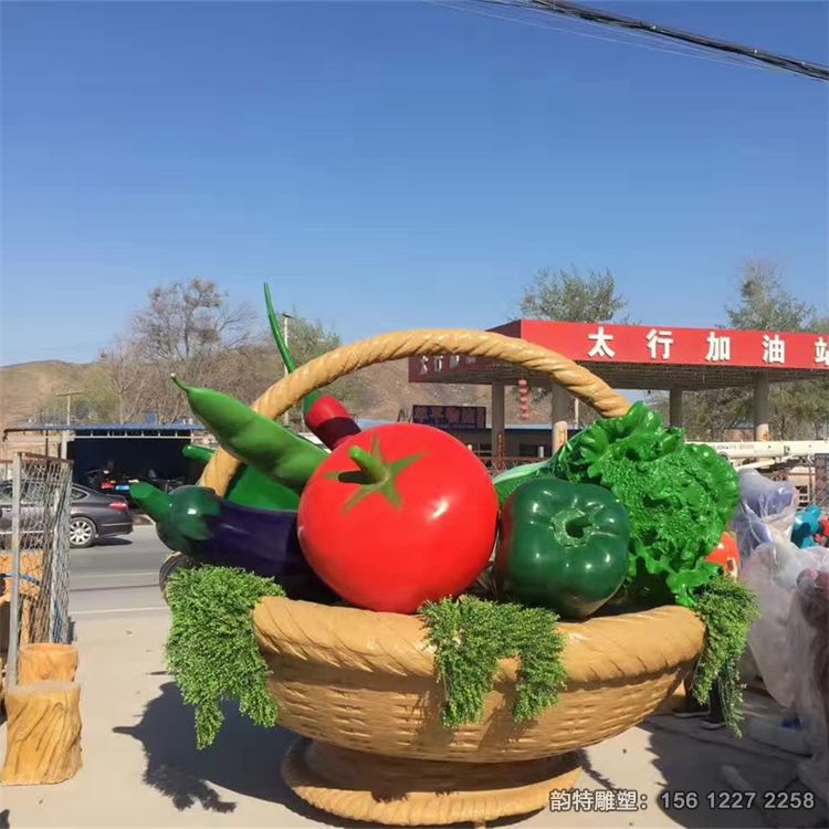 水果籃雕塑57 水果籃雕塑57