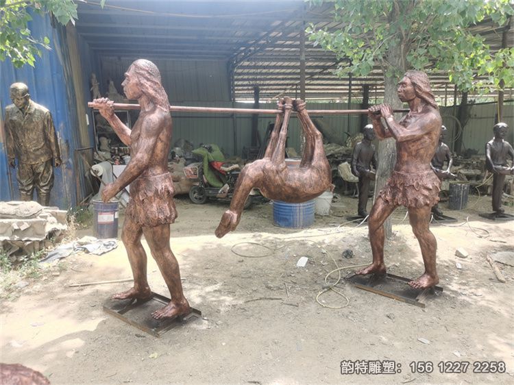 原始人雕塑05 原始人雕塑05