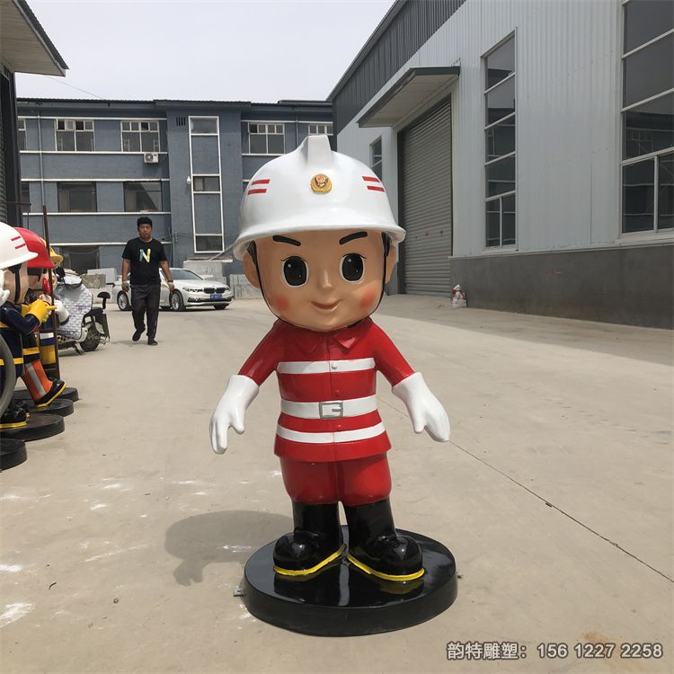 消防員雕塑128 消防員雕塑128