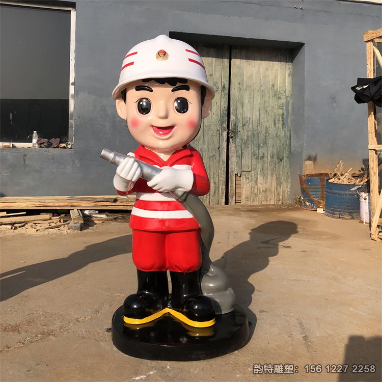 消防員雕塑129 消防員雕塑129