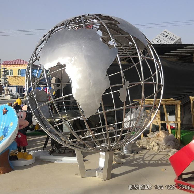 地球儀雕塑01 地球儀雕塑01