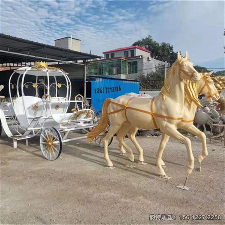 馬車雕塑16 馬車雕塑16