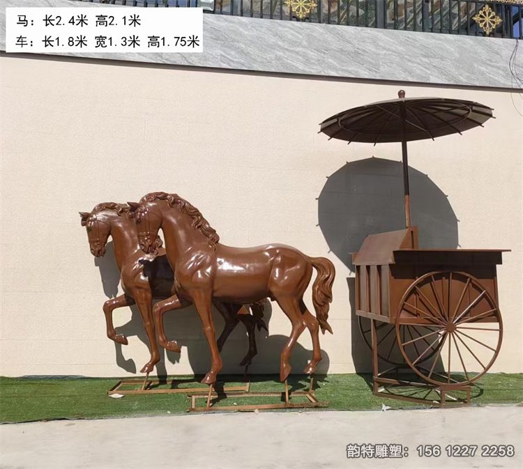 馬車雕塑50 馬車雕塑50