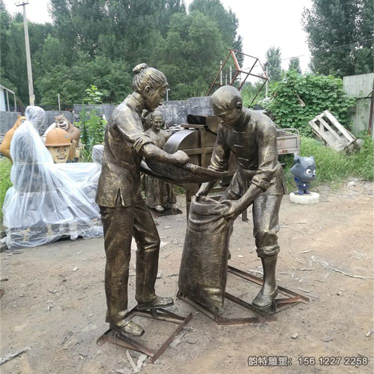 農(nóng)耕雕塑29